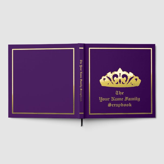 Royal Crown Foil Scrapbook Foil  Guest Book (Full)