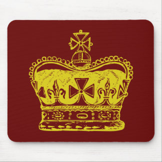 Royal Crown Graphic Mouse Pad
