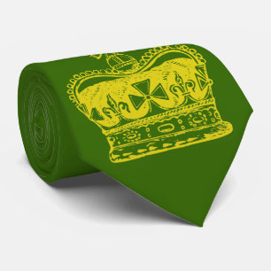 Royal Crown Graphic Tie