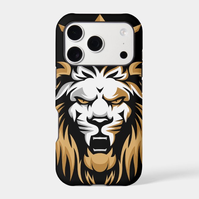 Royal Crown Lion iPhone 17 Pro Max Case (Back)