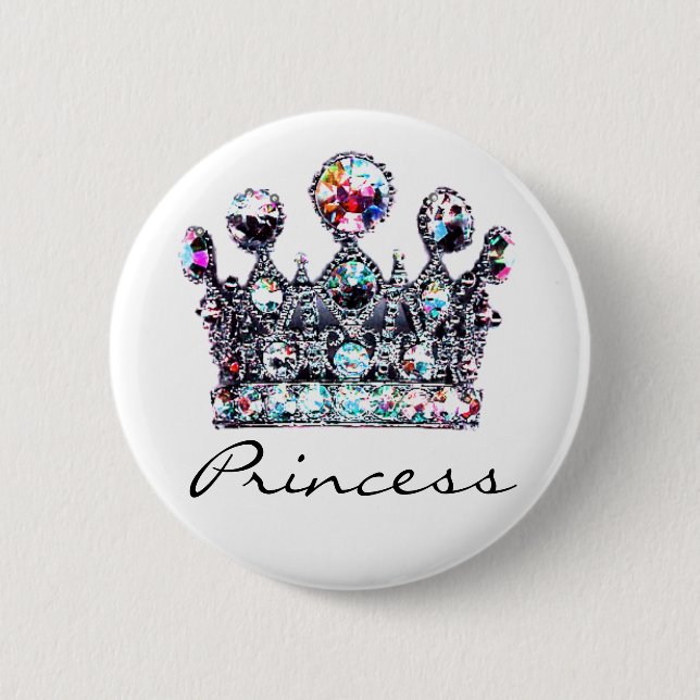 Royal Crown Princess buttons (Front)