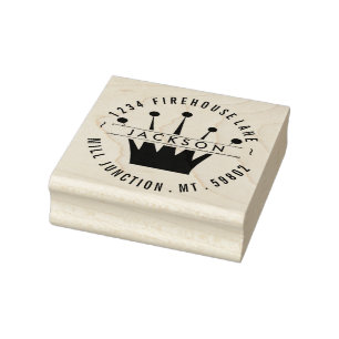 Royal Crown Return Address Stamp