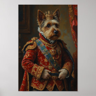 Royal Dandie Dinmont Terrier Portrait Poster