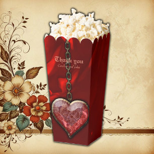 Royal darkness, a gothic heart and skull.  favour box