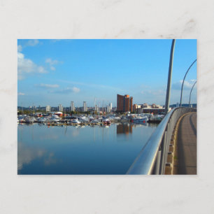 Royal Docklands, East London, England Postcard