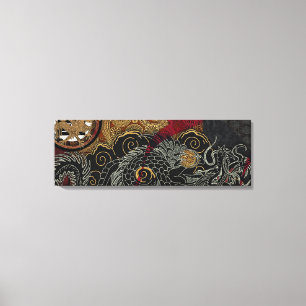 Royal Dragon Emblem Canvas Print