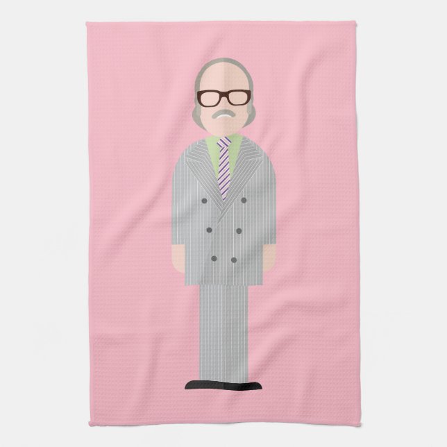 Royal – Eccentric Character Kitchen Towel (Vertical)
