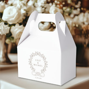 Royal, Elegant,  Wedding Favour Box