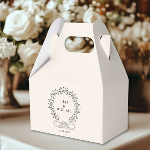 Royal, Elegant, Wedding Favour Box