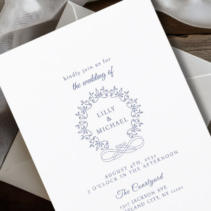 Royal, Elegant, Wedding Invitation