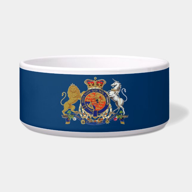 Royal Emblem ~ Dog Bowl 40oz (Left)