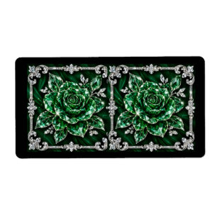 Royal Emerald Crystal Flower collection