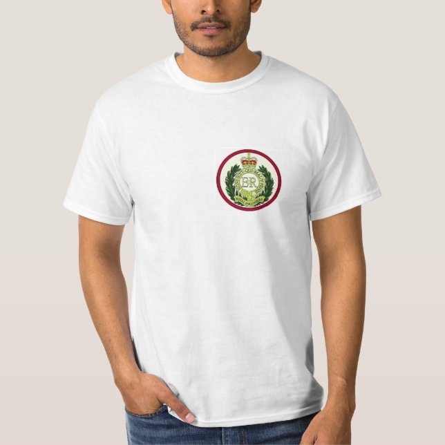 ROYAL ENGINEER badge T-Shirt (Front)