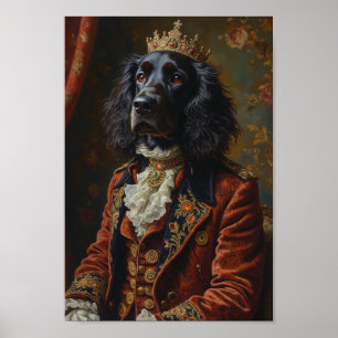 Royal English Setter Portrait Poster