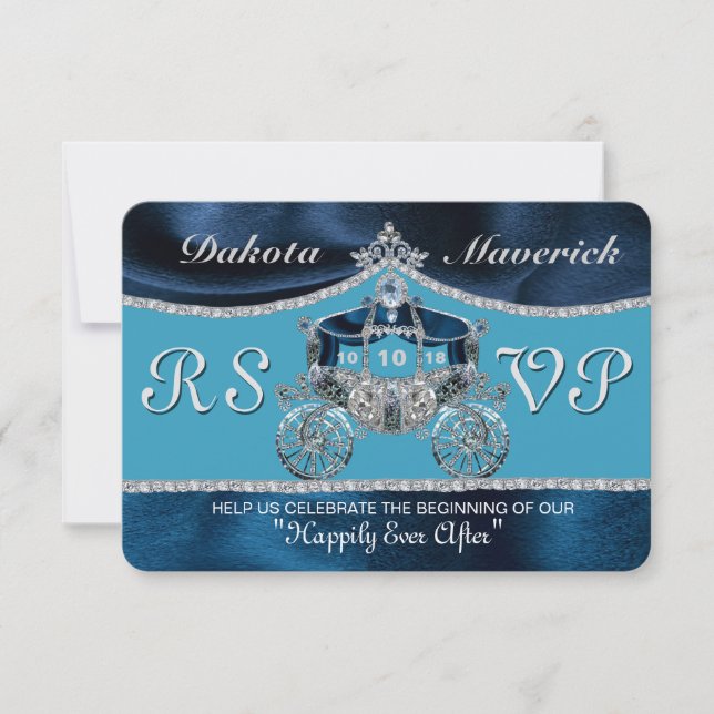 Royal Fairytale RSVP Invitation (Front)