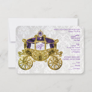 Royal Fairytale RSVP Invitation