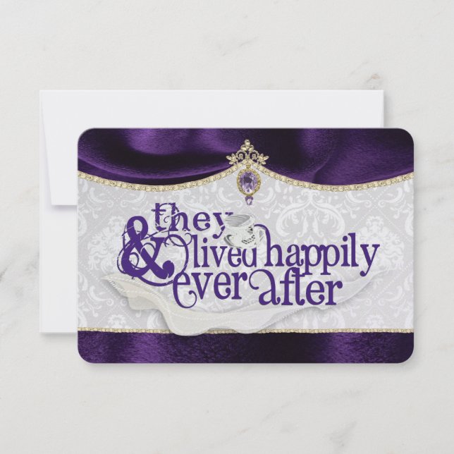 Royal Fairytale Thank You Card (Front)