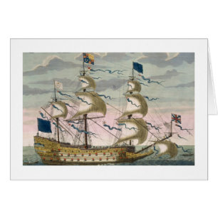 Royal (flagship) of the English fleet, flying the