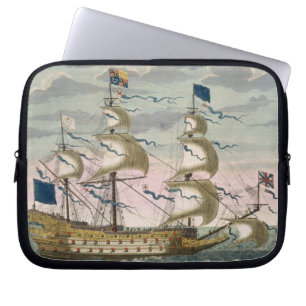 Royal (flagship) of the English fleet, flying the Laptop Sleeve
