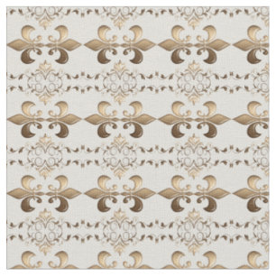 Royal, Fleur de Lis pattern Fabric