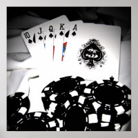 Royal Flush Canvas