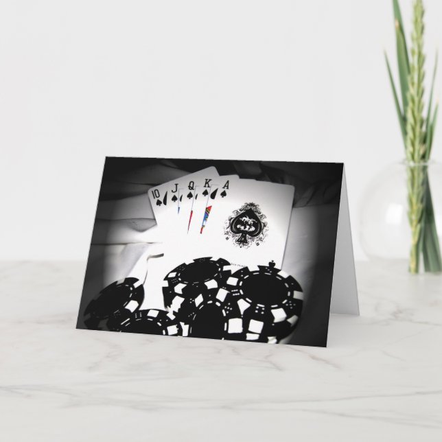 Royal Flush Card (Front)