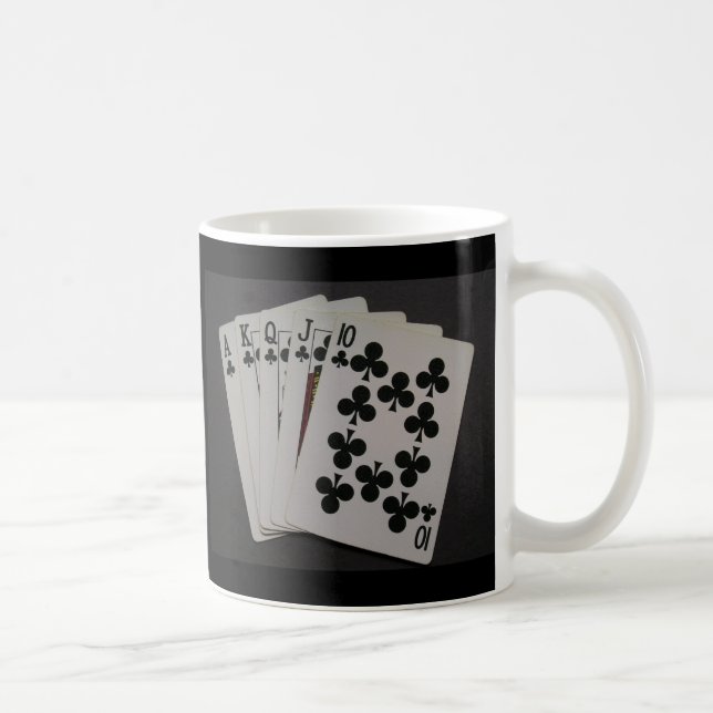 Royal Flush Coffee Mug (Right)