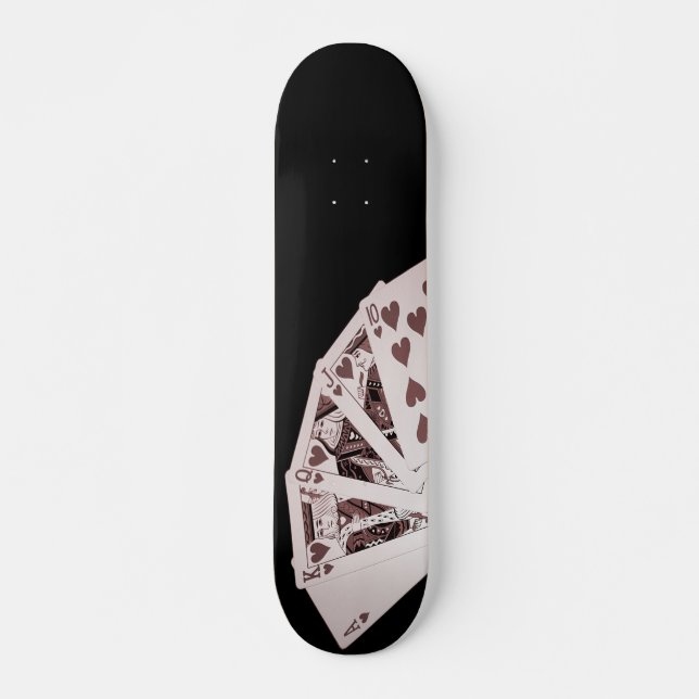 Royal Flush Deck Skateboard (Front)