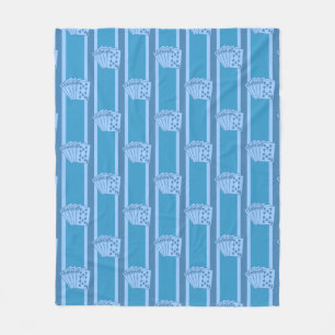 Royal Flush Fleece Blanket
