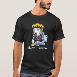 Royal Flush on Dark T-Shirt