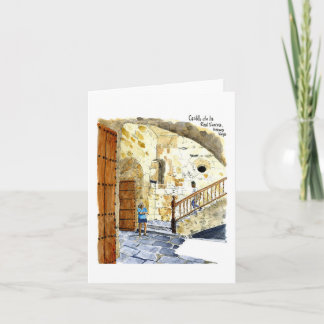 Royal Force Castle, Old Havana, Cuba Card