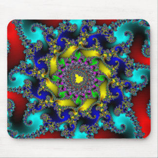 Royal Fractal Mouse Pad