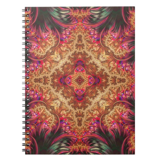Royal Fractal | Notebook (Front)