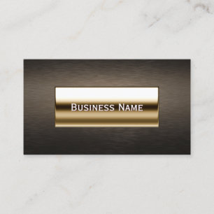 Royal Gold Label Lawyer/Attorney Business Card