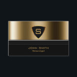 Royal Gold Shield Meteorological Business Card<br><div class="desc">Royal Gold Shield Meteorological Business Card.</div>
