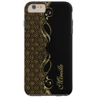 Royal Golden Damask iPhone 6 Plus Monogram Case