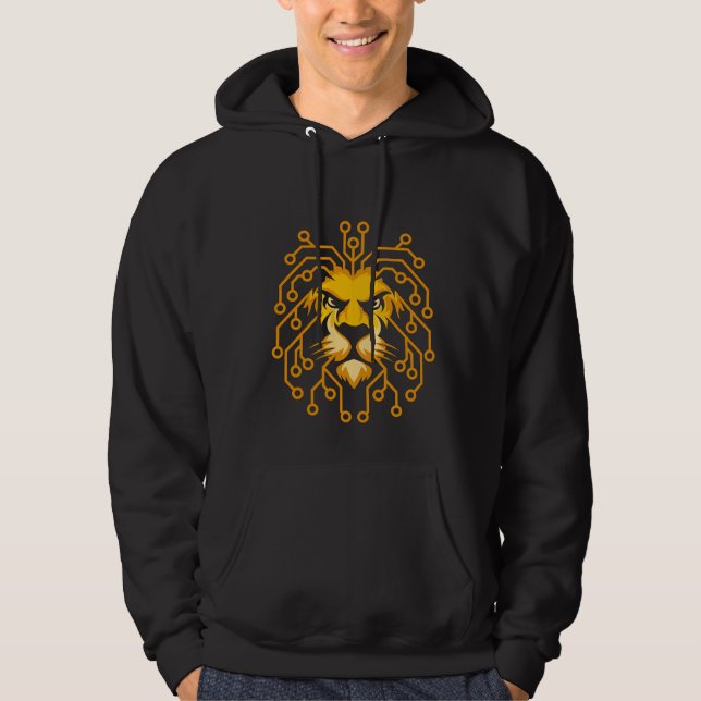 Royal Golden Lion Hoodie (Front)