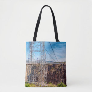 Royal Gorge Bridge Side View Tote Bag