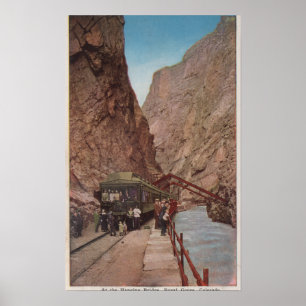 Royal Gorge, CO - View of the Hanging Bridge Poster