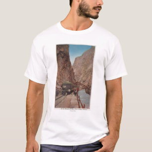 Royal Gorge, CO - View of the Hanging Bridge T-Shirt
