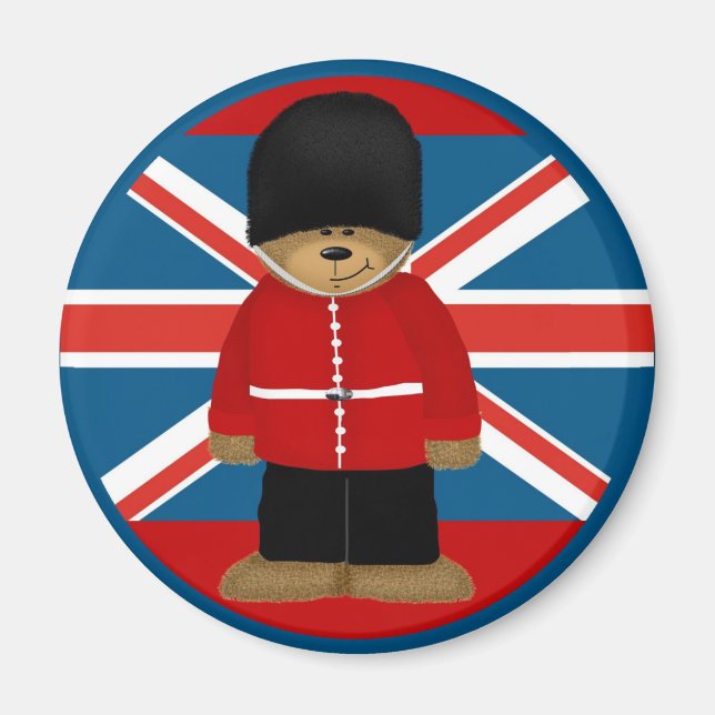 Royal Guard Bear Magnet (Front)