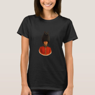 Royal Guard Cat Hat Vintage London Meme T-Shirt