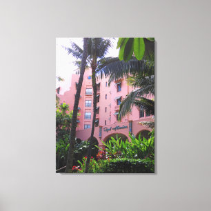 Royal Hawaiian Hotel Canvas Print