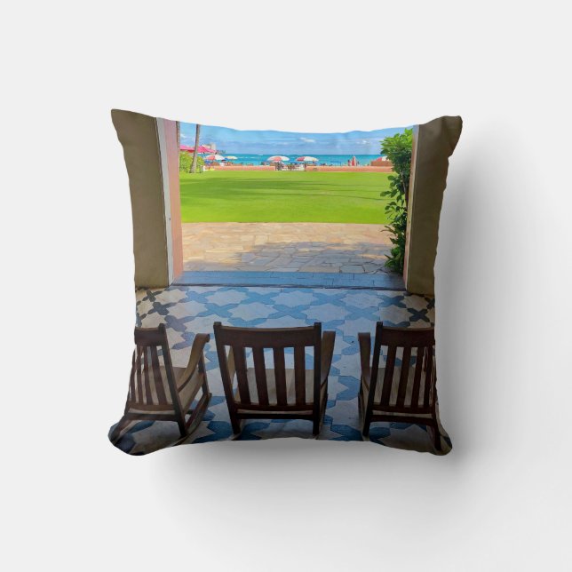 Royal Hawaiian Hotel Cushion (Front)