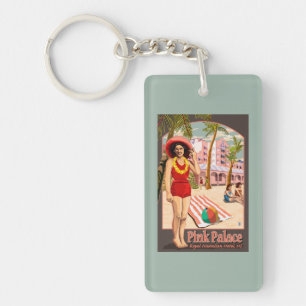 Royal Hawaiian Hotel in Hawaii Key Ring