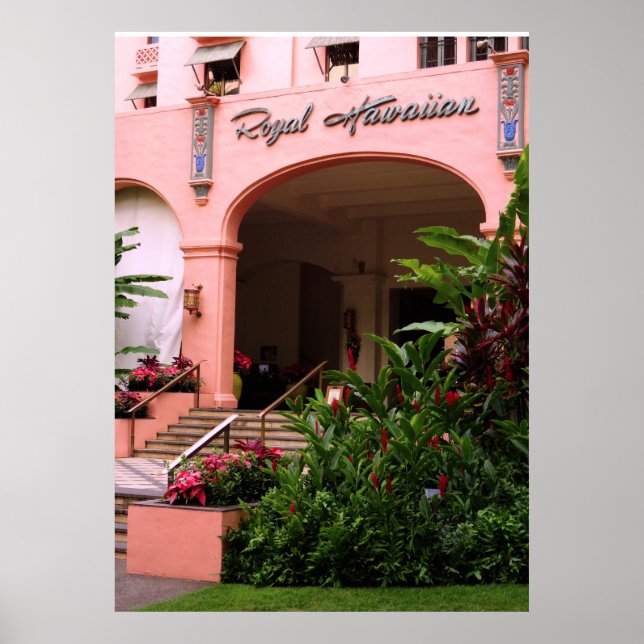 Royal Hawaiian Hotel Poster (Front)