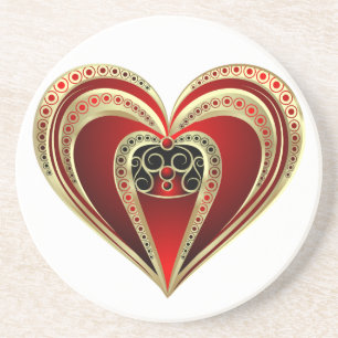 Royal Heart Coaster