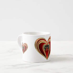 Royal Heart Espresso Cup