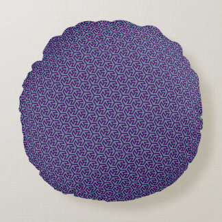 Royal Hex Weave Round Cushion