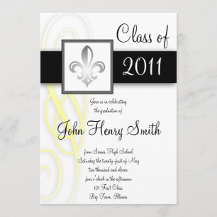 Royal High School Graduation Invitation